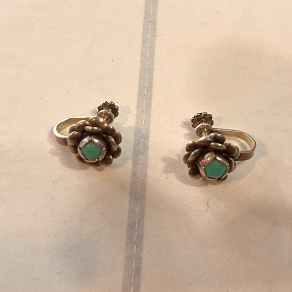 Vintage Sterling silver earrings - Picture 6 of 8